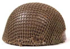 RARE COMPLETE WWII BRITISH PARATROOPER COMBAT HELMET