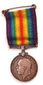 WWI FIRST WORLD WAR MEDAL AWARDED TO A ROYAL MARINE