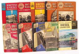 COLLECTION OF VINTAGE ABC RAILWAY SPOTTER / SPOTTING GUIDES
