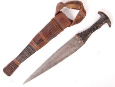 SUDANESE 19TH CENTURY MAHDI DERVISH ARM DAGGER