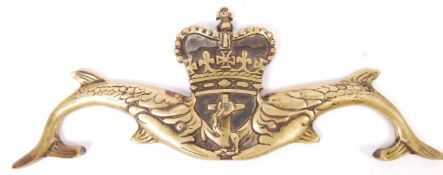 BRITISH ROYAL NAVY SUBMARINE SERVICE CREST / WALL PLAQUE