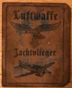 THIRD REICH GERMAN NAZI LUFTWAFFE SOLDIER'S ID BOO