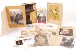 ASSORTED WINSTON CHURCHILL MEMORABILIA INC. GIFTED