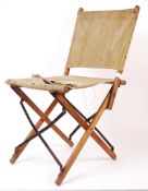 WWI FIRST WORLD WAR BRITISH ARMY KIT BAG FOLDING CAMPAIGN CHAIR