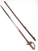 19TH CENTURY VICTORIAN BRITISH LIGHT INFANTRY OFFICERS SWORD