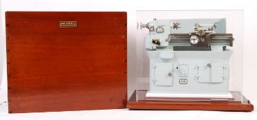 INCREDIBLE SMART & BROWN SALESMAN SAMPLE MINIATURE MODEL LATHE