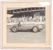RARE VANWALL EMPLOYEE FERRARI THIN WALL SPECIAL PHOTOGRAPH