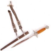 RARE WWII SECOND WORLD WAR GERMAN LUFTWAFFE OFFICERS DRESS DAGGER