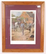 AMERICAN CONFEDERATE CIVIL WAR SIGNED DON TRIONI PRINT