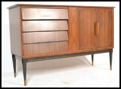A vintage / retro 20th Century sideboard / credenz