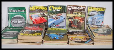 A collection of vintage 20th Century  Motor Sport magazines dating from the 1959 onward's together