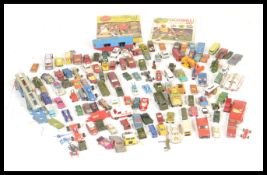 A collection of vintage scale diecast model vehicles, to include Dinky Toys, various models