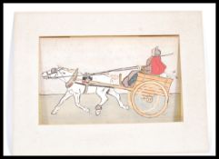 After Cecil Aldin - A 20th Century watercolour painting entitled 'Trot Trot My Pony Trot'. Signed to