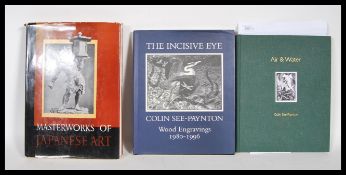 A group of three books to include Tuttle Masterworks of Japanese Art hard cover, Colin See-Paynton