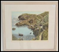 A 20th Century coloured print on paper entitled 'B