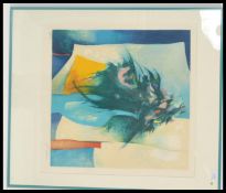 Claude Gaveau (b.1940) - Still life colour lithogr