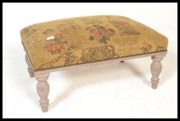 A good quality Georgian revival foot stool / footstool dating to the Edwardian period of the early