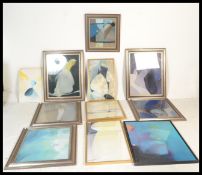 Dick Boulton 20th century  ( Artist & Sculptor ) - A collection of paintings and pastel drawings