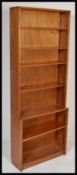 A 20th Century pine freestanding open fronted book