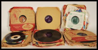 A collection of vintage vinyl LP's and EP's dating from the 1950's to include Judy Garland, Vera
