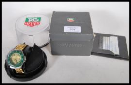 A Tag Heuer Professional 200 Meters Quartz  divers Wristwatch, stainless steel, circa 1980's, having