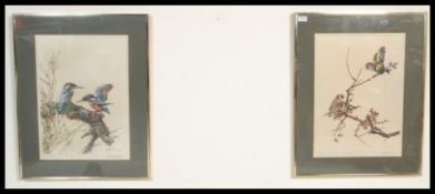 After Edwin Penny - Born 1930 A pair of framed and glazed prints of watercolours signed bottom left