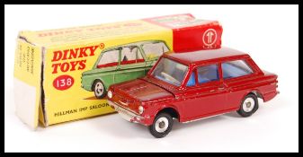 VINTAGE MECCANO DINKY TOYS DIECAST MODEL 138 HILLMAN IMP SALOON