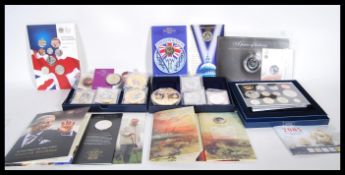 A collection of Royal Mint uncirculated coinage to include, Prince of Wales sixtieth birthday