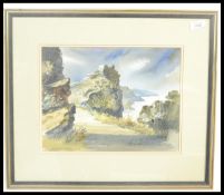 R J Parker (20th Century) - A watercolour painting