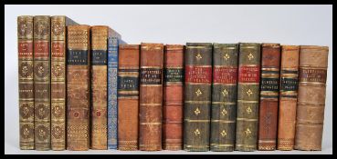 A collection of 19th Century books to include ' Tales of the Alhambra ' by Washington Irving
