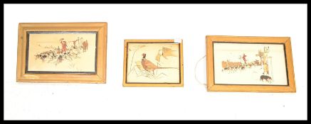 After Cecil Aldin (1870-1935) A set of three frame