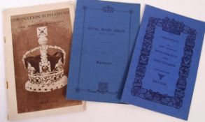 KING GEORGE VI & QUEEN ELIZABETH CORONATION MEMORABILIA