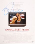 OLIVER STONE - NATURAL BORN KILLERS - SIGNED 8X10