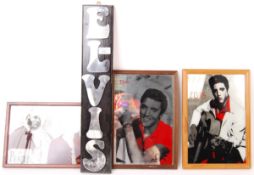 MUSIC: ELVIS & THE BEATLES MEMORABILIA WALL MIRRORS