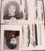 COLLECTION OF ASSORTED AUTOGRAPHS - TV, SPORT & OT