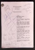 ONLY FOOLS & HORSES - DAVID JASON'S PERSONAL SCRIP