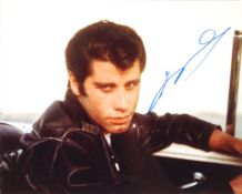 JOHN TRAVOLTA - GREASE - AUTOGRAPHED 8X10
