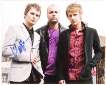 MUSE - FULL BAND AUTOGRAPHED SIGNED PHOTOGRAPH