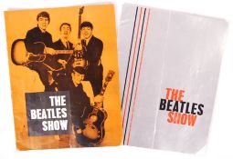 THE BEATLES - RARE WESTON SUPER MARE PROGRAMME & BEATLES SHOW