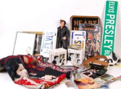 COLLECTION OF ASSORTED ELVIS PRESLEY MEMORABILIA