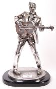 ELVIS PRESLEY ' SILVER DREAMS ' LEONARDO MADE STATUE