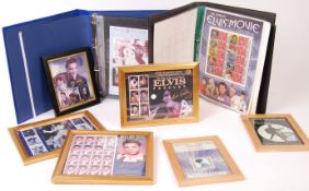 ELVIS PRESLEY UNUSED PRESENTATION STAMPS