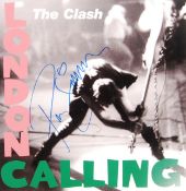 THE CLASH - BASS PLAYER PAUL SIMONON - SIGNED 10X10