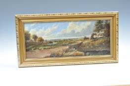 FOLLOWER OF PETER DE WINT - OIL ON PANEL LANDSCAPE