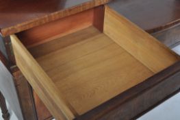 19TH CENTURY REGENCY SCOTTISH MAHOGANY DROP CENTRE