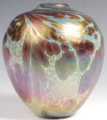 MIDSUMMER GLASSMAKERS OF CAMBRIDGE VASE BELIEVED D. CLARKE
