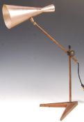 MACLAMP COMPANY RETRO DESK LAMP ON V BASE BY G.A.SCOTT