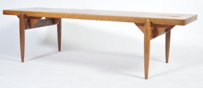 LATE 20TH CENTURY TEAK SPUTNIK ATOMIC COFFEE TABLE