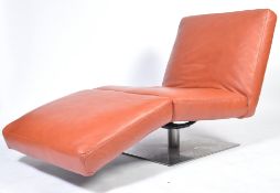 CONTEMPORARY NATUZZI ZETA RANGE CHAISE LOUNGE CHAIR