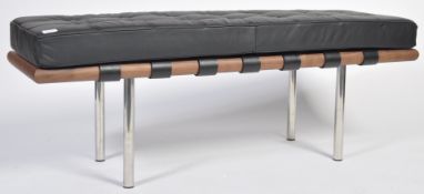 AFTER MIES VAN DER ROHE A CONTEMPORARY BARCELONA BENCH